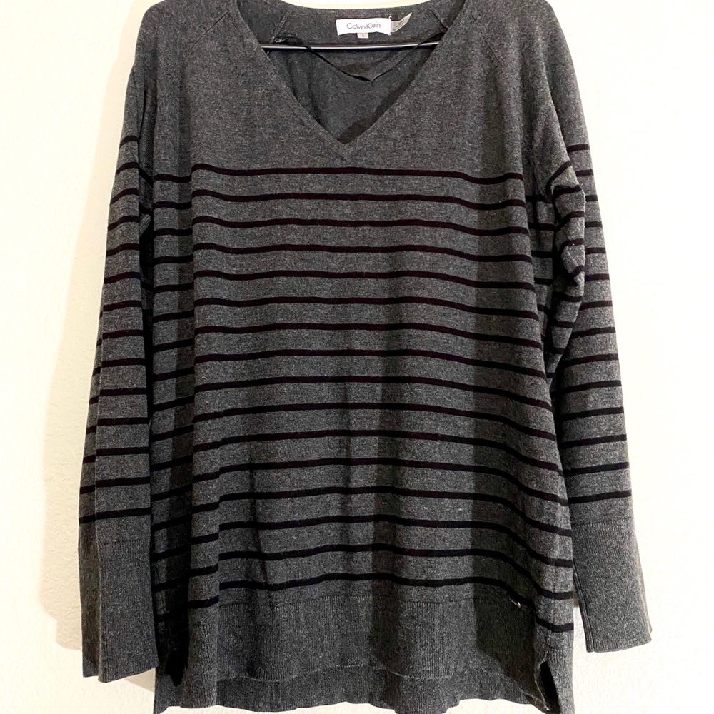 Calvin Klein Striped Long Sleeve Shirt